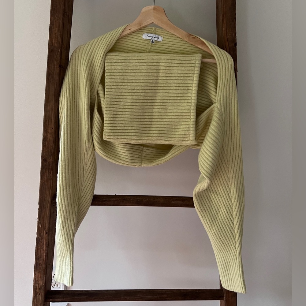 Two piece cardigan set